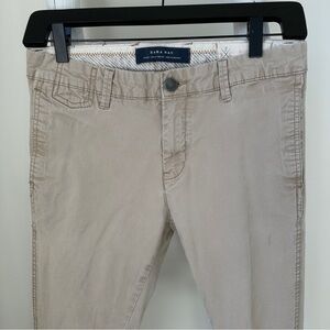 Zara Man Basic Collection Khaki Chino Pants Size 29”